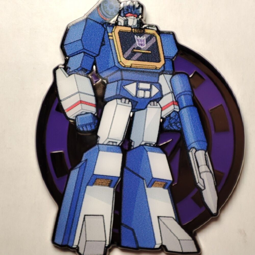 Transformers Mystery Pin Badge Series Soundwave Enamel Pin Official Metal Figure